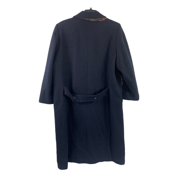 Donny Brook Women's Navy Blue Long Coat - Picture 2 of 6